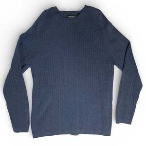 Cherokee Men’s Blue Knit Sweater Crewneck Size M
